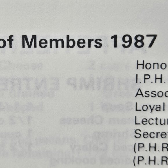 Vintage 1980s Cookbook Order of the Royal Purple Stettler Alberta Canada Lodge - Picture 3 of 15